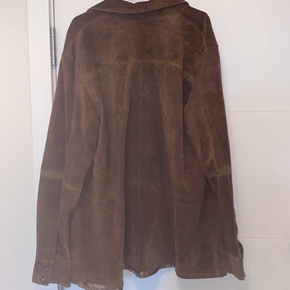 BROWN LEATHER JACKET - Picture 3 of 3